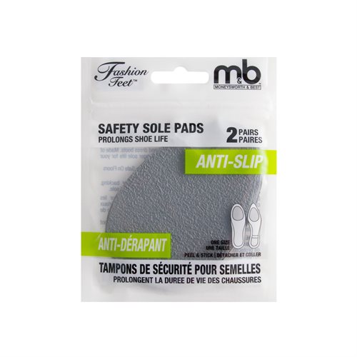 ANTI-SLIP SAFETY SOLES PADS 2 PACK