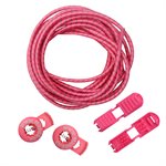 STRETCH LACES - ELASTIC LACE LOCKING SYSTEM - ASSORTED COLOURS